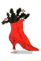 rot Boot Wit Holly Andy Warhol